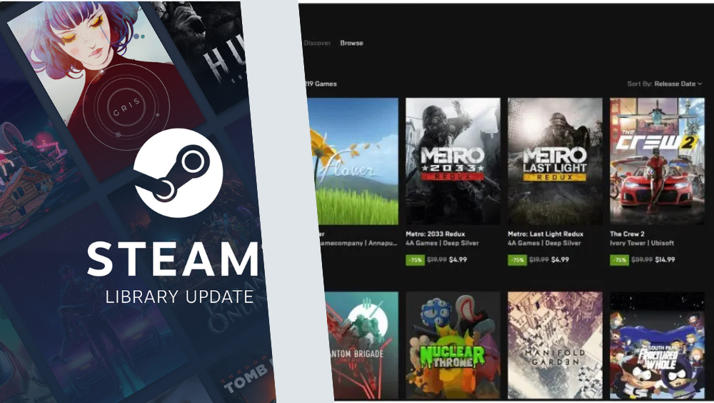 Steam vs Epic Games Store: Which PC Gaming Store is Best?
